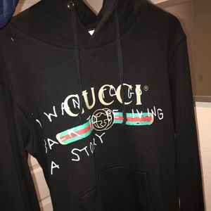 GUCCI LOGO HOODIE